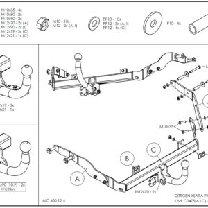C0475 CITROEN Xsara  Picasso 5dv 2000- prevedenie C