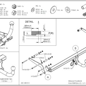 R0895 RENAULT Fluence 4dv 2010- prevedenie A